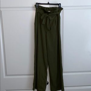 Olive Green Balloon Pants
